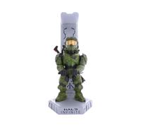 Cableguys Deluxe Halo Infinite Master Chief Support Manette, Casque et Téléphone - Accessoires Gaming Lumineux pour Chambre et Bureau, Porte Casque Compatible avec Les manettes Xbox et PlayStation