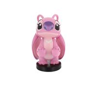 Cableguys Disney Lilo et Stitch Figurine Gaming Stitch Angel - Support pour Manette ou Smartphone - Câble USB Inclus - 20 cm