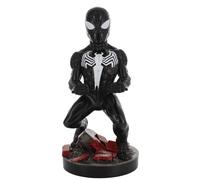 Cableguys Exquisite Gaming : Marvel : Symbiote Spider-Man Manette originale et support de téléphone, support pour appareil de collection, figurine sous licence officielle