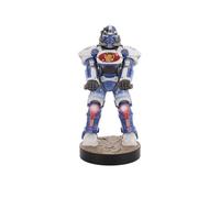 Cableguys Fallout Figurine Gaming Armure Assistée - Support pour Manette ou Smartphone - 20 cm