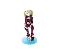Cableguys Figurine Gaming DC Comics Harley Quinn - Accessoire Support pour Manette ou Smartphone - Câble USB Inclus - 20 cm