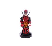 Cableguys Figurine Gaming Marvel Deadpool Zombie - Accessoire Support pour Manette ou Smartphone - Câble USB Inclus - 20 cm