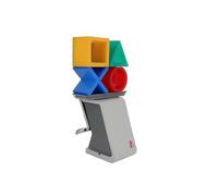 Cableguys Ikon Support de Charge - PlayStation Heritage Support d’Accessoires Gaming et Socle pour téléphone, Compatible avec la Plupart des manettes, Accessoires Gamer pour Chambre et Bureau