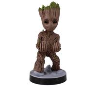 Cableguys Les Gardiens de la Galaxie Figurine Gaming Bébé Groot - Support Manette ou Smartphone - Câble USB Inclus - 20 cm
