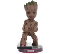 Cableguys Les Gardiens de la Galaxie Figurine Gaming Jeune Groot - Support Manette ou Smartphone - Câble USB Inclus - 20 cm