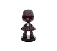Cableguys Little Big Planet Figurine Gaming Sackboy - Support pour Manette ou Smartphone - Câble USB Inclus - 20 cm