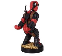 Cableguys Marvel Deadpool 'Bringing Up The Rear' Support Manette et Porte Telephone - Gaming Accessoire et Figurine pour Bureau Setup, Compatible avec Xbox, PlayStation et la Plupart des Manettes