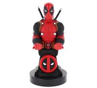 Cableguys Marvel Deadpool Plinth Support Manette et Porte Telephone - Gaming Accessoire et Figurine pour Bureau et Gamer Setup, Compatible avec Xbox, PlayStation et la Plupart des Manettes