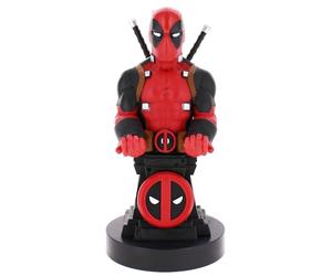 Cableguys Marvel Deadpool Plinth Support Manette et Porte Telephone - Gaming Accessoire et Figurine pour Bureau et Gamer Setup, Compatible avec Xbox, PlayStation et la Plupart des Manettes