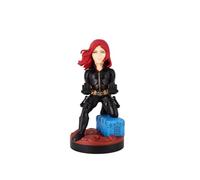 Cableguys Marvel Figurine Gaming Black Widow - Support pour Manette ou Smartphone - Câble USB Inclus - 20 cm