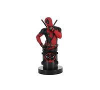 Cableguys Marvel Figurine Gaming Deadpool 3 R.E.S.T - Support pour Manette ou Smartphone - Câble USB Inclus - 20 cm