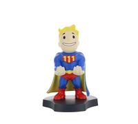 Cableguys Minis Fallout Toughness Vault Boy Support Telephone et Socle pour écouteurs - Gamer Accessoire pour Setup Gaming et Chambre, Support Smartphone et Petits appareils, Deco Bureau Gaming