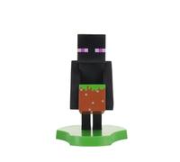Figurine Minecraft Enderman - EXQUISITE GAMING - Cable Guys - Support écouteurs, smartphone ou petit accessoire - 11 cm