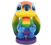Cableguys Rainbow Stitch Support Manette et Porte Telephone - Gaming Accessoire et Figurine pour Bureau et Gamer Setup, Compatible avec Xbox, PlayStation et la Plupart des Manettes
