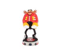 Cableguys Sonic The Hedgehog Figurine Gaming Dr Eggman Moderne - Support Manette ou Smartphone - Câble USB Inclus - 20 cm