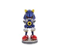 Cableguys Sonic The Hedgehog Figurine Gaming Metal Sonic - Support pour Manette ou Smartphone - 20 cm