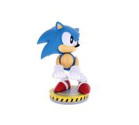 Cableguys Sonic The Hedgehog Figurine Gaming Sliding Sonic- Support pour Manette ou Smartphone - Câble USB Inclus - 20 cm