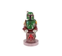 Cableguys Star Wars Figurine Gaming Boba Fett - Support pour Manette ou Smartphone - Câble USB Inclus - 20 cm