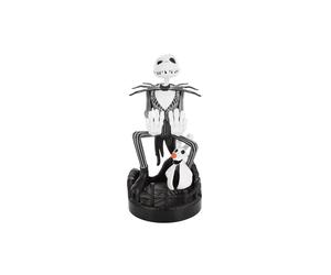Cableguys The Nightmare Before Christmas Jack Skellington Support Manette et Porte Telephone - Gaming Accessoire et Figurine pour Bureau, Compatible avec Xbox, PlayStation et la Plupart des Manettes