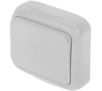 CableMarkt - Interrupteur en saillie 250 V 16 A avec Cadre 7,7 x 7,7 cm