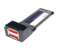 Cablematic.com BeMatik - Adaptateur ExpressCard eSATA (34mm 2-Port) Sil3132
