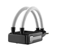 CableMod AIO Sleeving Kit - Kit de gainage de tube de système de refroidissement liquide - blanc - pour CORSAIR Hydro Series H100i, H100i v2, H110i, H80i v2