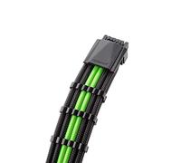 CableMod C-Series Pro ModMesh 12VHPWR Auf 3X PCI-e Kabel für Corsair - 60cm, Schwarz/hellgrün