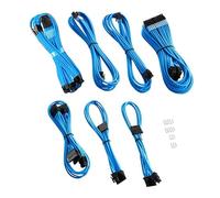 CableMod C-Series Pro ModMesh 12VHPWR Cable Kit für Corsair RM, RMi, RMX (Black Label) - Hellblau