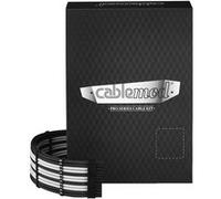 CableMod PRO Series ModMesh C-Series RMi & RMx Cable Kit - Câblage d'alimentation - moulé - noir, blanc