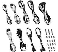CableMod CableKit RT-Series jeu de 9 câbles pour ASUS/Seasonic/Phanteks - noir/blanc
