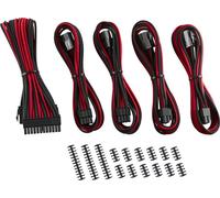 CableMod CableMod Classic ModMesh Kit d'extension de câble 8+8 série noir/rouge