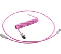 CableMod CableMod Pro Coiled Keyboard Cable USB-C vers USB Type A Fraise Crème