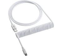 CableMod Classic Coiled Keyboard Cable USB-C to USB Type A, Glacier White G