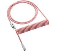CableMod Classic Coiled Keyboard Cable USB-C to USB Type A, Orangesicle G