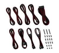 CableMod Classic ModMesh Série C Corsair - Kit de câbles AXi, HXi & RM - Noir/Rouge Sang
