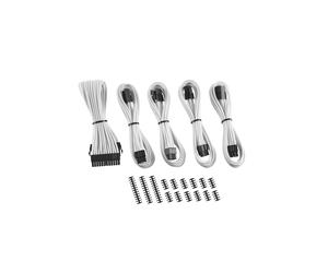 Cablemod CM-CAB-CKIT-N88KW-R : Câble d'alimentation interne 0.45m, EPS 8-pin vers 2x PCI-E (8-pin), blanc, dimensions 27x17x4mm