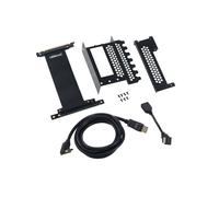 Cablemod CM-VPB-HDK-R Support de Fixation GPU pour Châssis Mini Tower, Noir, Longueur de câble 1.8m, Compatible 1 Carte Graphique, Installation Facile