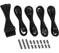 CABLEMOD Kit d'extension de câble ModMesh classique - Série 8+8 - schw (CM-CAB-CKIT-N88KK-R)