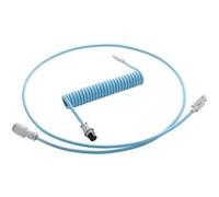 CableMod PRO Coiled Keyboard Cable USB-C to USB Type A, Blueberry Cheesecake G