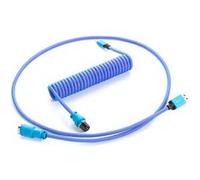CableMod PRO Coiled Keyboard Cable USB-C to USB Type A, Galaxy Blue G