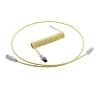 CableMod PRO Coiled Keyboard Cable USB-C to USB Type A, Lemon Ice G