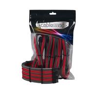 CableMod PRO Kit d'extension de câble ModMesh - carbone/rouge Set de câbles
