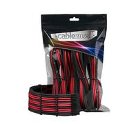 CableMod PRO Kit d'extension de câble ModMesh - noir/rouge