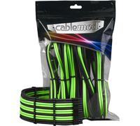 CableMod PRO Kit d'extension de câble ModMesh - noir/vert clair