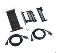 - Support de carte PCIe - DisplayPort x 2 - noir