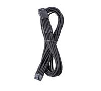 CableMod Universal Pro ModMesh 12V-2x6 12VHPWR StealthSense Direct Câble PCIe (noir, 16 broches vers 16 broches, 60 cm)