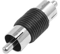 CABLEPELADO Adaptateur audio mono mâle à mâle | Coupleur mâle | Extendeur mâle | Convient pour amplificateur, mélangeur, lecteur CD, caisson de basses, haut-parleurs | Mâle à mâle