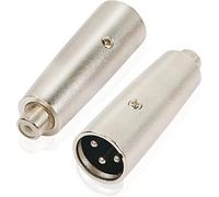 CABLEPELADO - Adaptateur XLR MONO 3P/m-rca/H