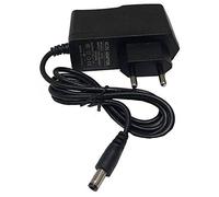 CABLEPELADO Chargeur 12 V 1 A, Adaptateur de Courant, Source d'alimentation 12 V, Chargeur 12 V, Adaptateur d'alimentation, connecteur DC 5,5 x 2,5 mm, Noir