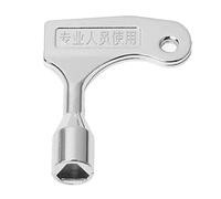 CABLEPELADO Clé principale triangulaire d'urgence | Diamètre interne 8 mm | Convient pour porte d'ascenseur, radiateurs, boîtes et armoires de commande